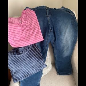 Lane Bryant Bundle, size 14/16, 16 Capris.